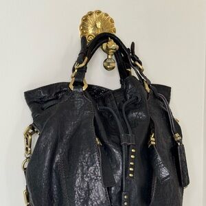 Dr Yany Vintage Y2K Boho Leather Satchel